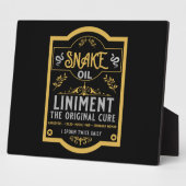 Cowboy Wild West Snake olie Fotoplaat (Zijkant)