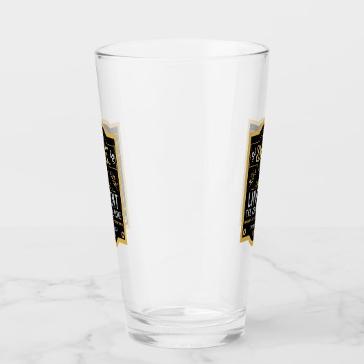 Cowboy Wild West Snake olie Glas (Rechts)