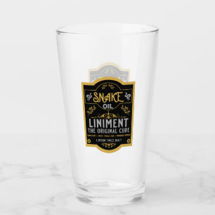 Cowboy Wild West Snake olie Glas