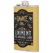 Cowboy Wild West Snake olie Heupfles (Links)