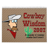 Cowboy Wisdom Kalender (Hoes)