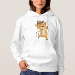 Cowboy Yellow Beer Little Beer Teddy Bear Lasso Hoodie