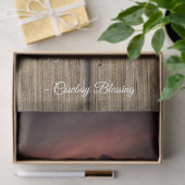 Cowboy zegent Western Man Bronco Horse Tissuepapier (Geschenk)