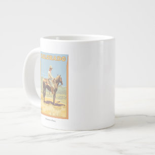 Cowboy (Zijaanzicht) Colorado Grote Koffiekop