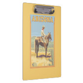 Cowboy (zijdelings Uitzicht) Arizona Klembord (Rechts)
