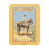 Cowboy (zijdelings Uitzicht) Arizona Magneet (Verticaal)