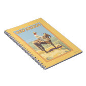 Cowboy (zijdelings Uitzicht) Nieuw Mexico Notitieboek (Rechterzijde)