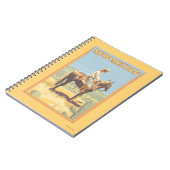 Cowboy (zijdelings Uitzicht) Nieuw Mexico Notitieboek (Linkerzijde)
