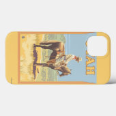 Cowboy (zijdelings Uitzicht)Utah Case-Mate iPhone Case (Achterkant (horizontaal))