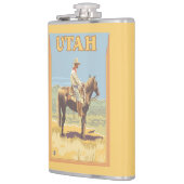 Cowboy (zijdelings Uitzicht)Utah Heupfles (Links)