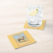 Cowboy (zijdelings Uitzicht)Utah Kartonnen Onderzetters (Insitu)