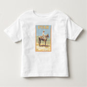 Cowboy (zijdelings Uitzicht)Utah Kinder Shirts (Voorkant)