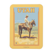 Cowboy (zijdelings Uitzicht)Utah Magneet (Verticaal)