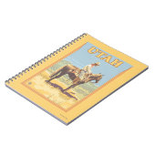 Cowboy (zijdelings Uitzicht)Utah Notitieboek (Linkerzijde)