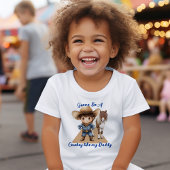 Cowboy zoals mijn vader Schattigee Pony Kinder Shirts