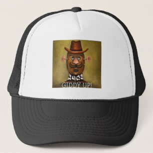 cowboyaardappel trucker pet
