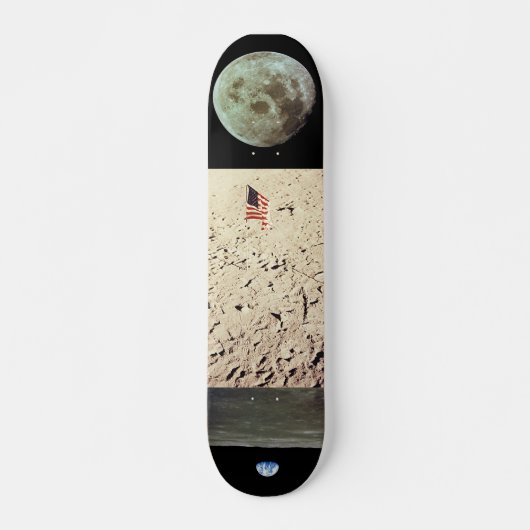 Cowboyanapolis 500 Space Race Wooden Ticket Persoonlijk Skateboard (Voorkant)