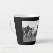 cowboybaan latte mok (Linkerhoek)