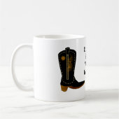 Cowboyboots voor Square Dance Koffiemok (Links)