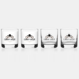 cowboybroek whisky glas