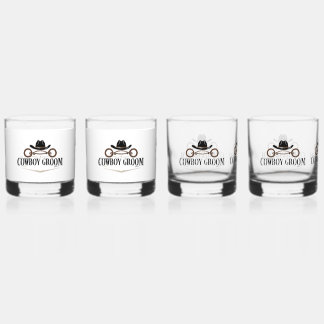 cowboybroek whisky glas