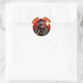Cowboycarter Ronde Sticker (Tas)