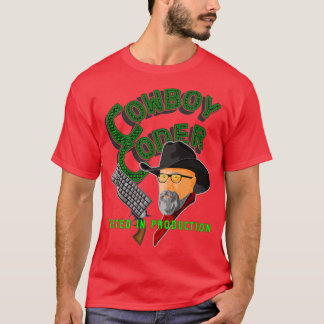 Cowboycoder getest in productie t-shirt