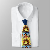  cowboydruk stropdas (Gebonden)