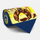  cowboydruk stropdas (Opgerold)