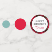 Cowboyfeest Confetti (Achterkanten)