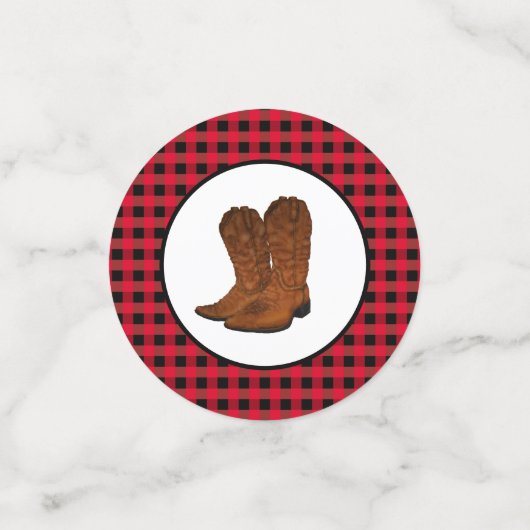 Cowboyfeest Confetti (Kleine voorkant)