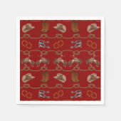 Cowboyfeest servet (Voorkant)