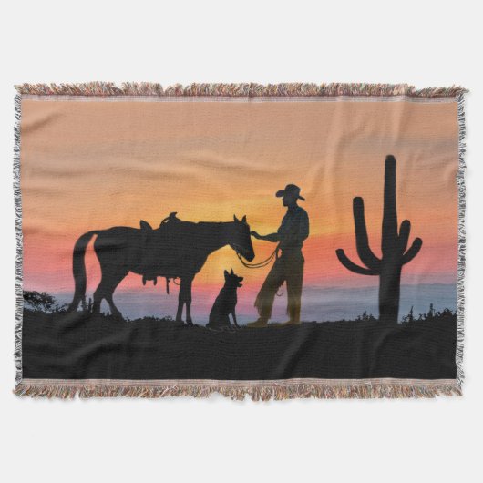 COWBOYGEZELLEN DEKEN (Voorkant)