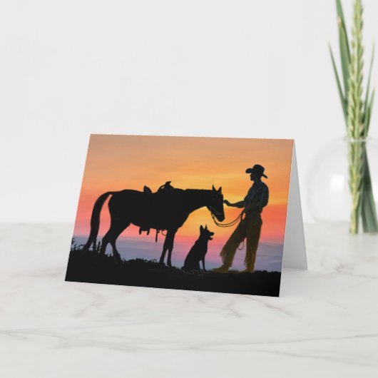 COWBOYGEZELLEN KAART (Voorkant)