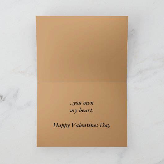 cowboyhart feestdagen kaart (Binnen)