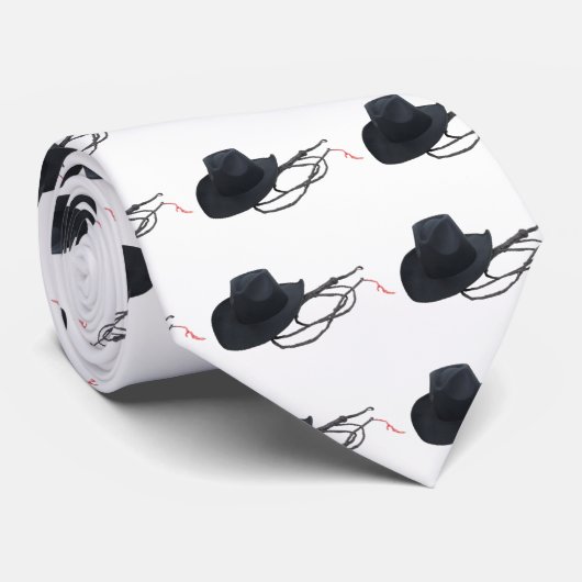 CowboyHatWhip090309 Stropdas (Opgerold)