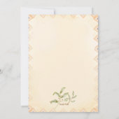 Cowboyhoed Uitnodiging (Achterkant)