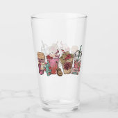 cowboykoffietijd glas (Voorkant)