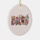 cowboykoffietijd keramisch ornament (Rechts)