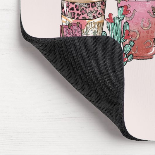 cowboykoffietijd muismat (Hoek)