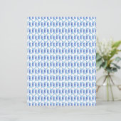 cowboylaars patroon scrapbookpapier (Staand voorkant)