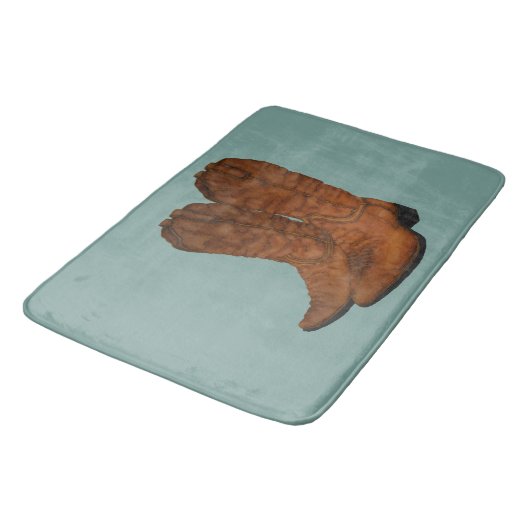  cowboylaarzen badmat (Gekanteld)