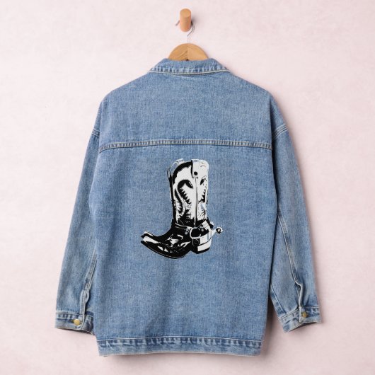 Cowboylaarzen Denim Jacket (Hangar)