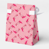 Cowboylaarzen en -bloemen bedankdoosjes (Achterkant)