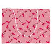 Cowboylaarzen en -bloemen groot cadeauzakje (Achterkant)