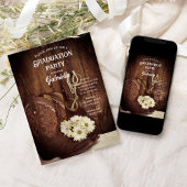 Cowboylaarzen en madeliefjes Western afstudeerfees Kaart