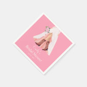 Cowboylaarzen en trouwjurk Vrijgezellenfeest Servet (Hoek)