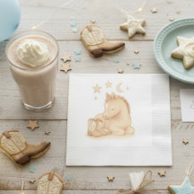 Cowboylaarzen en veulen Baby shower