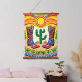 Cowboylaarzen en woestijnzon hangend wandkleed (Slaapkamer)
