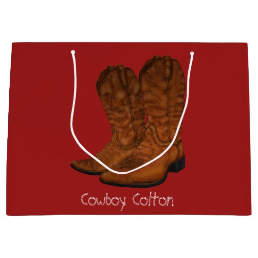  cowboylaarzen groot cadeauzakje (Voorkant)